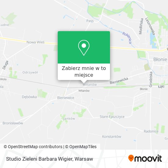 Mapa Studio Zieleni Barbara Wigier