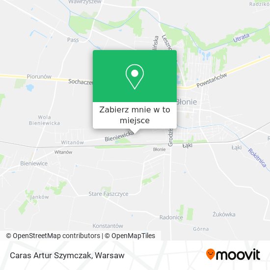 Mapa Caras Artur Szymczak