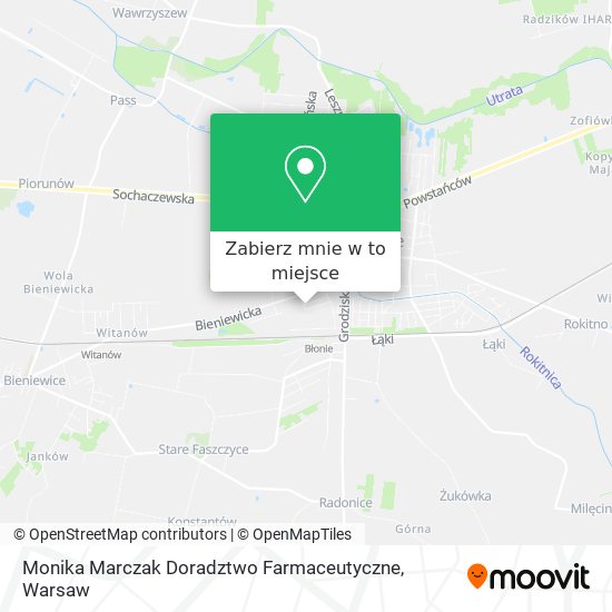 Mapa Monika Marczak Doradztwo Farmaceutyczne