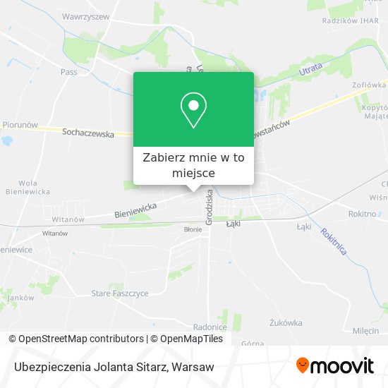 Mapa Ubezpieczenia Jolanta Sitarz