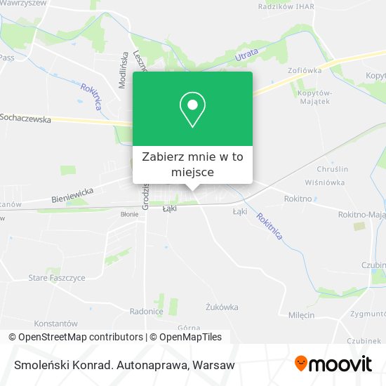 Mapa Smoleński Konrad. Autonaprawa