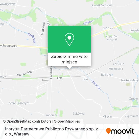 Mapa Instytut Partnerstwa Publiczno Prywatnego sp. z o.o.