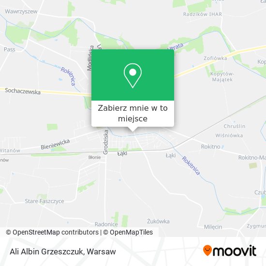 Mapa Ali Albin Grzeszczuk