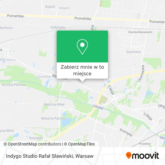 Mapa Indygo Studio Rafał Sławiński