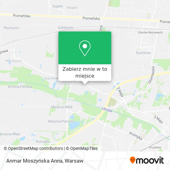 Mapa Anmar Moszyńska Anna