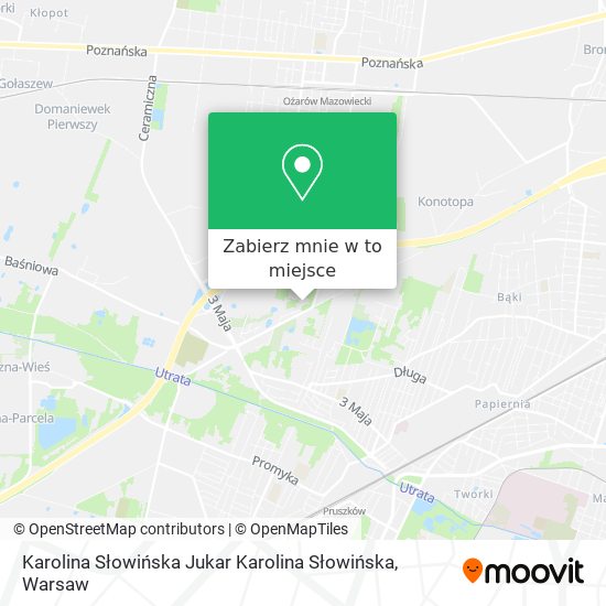 Mapa Karolina Słowińska Jukar Karolina Słowińska