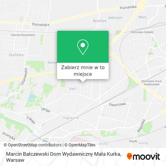 Mapa Marcin Bałczewski Dom Wydawniczny Mała Kurka