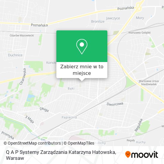 Mapa Q A P Systemy Zarządzania Katarzyna Hatowska