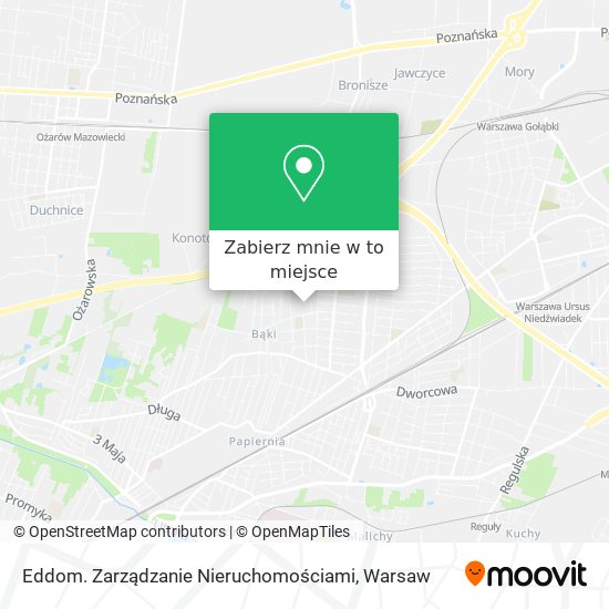 Mapa Eddom. Zarządzanie Nieruchomościami