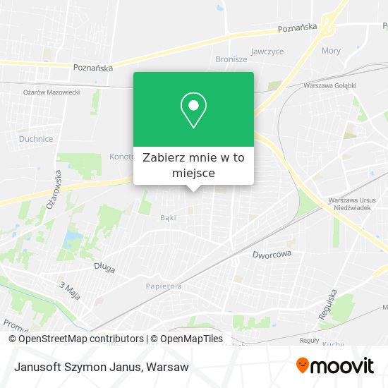 Mapa Janusoft Szymon Janus