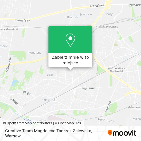 Mapa Creative Team Magdalena Tadrzak Zalewska