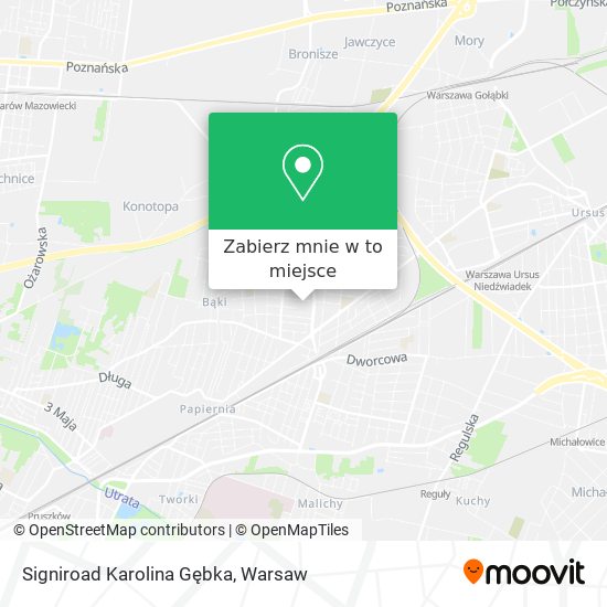 Mapa Signiroad Karolina Gębka