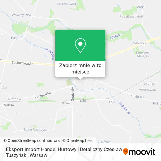 Mapa Eksport Import Handel Hurtowy i Detaliczny Czesław Tuszyński