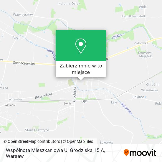 Mapa Wspólnota Mieszkaniowa Ul Grodziska 15 A