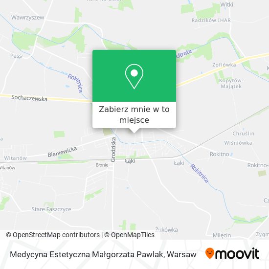 Mapa Medycyna Estetyczna Małgorzata Pawlak