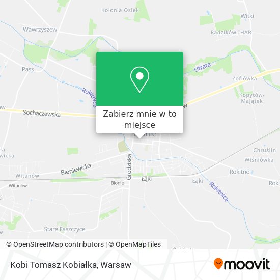 Mapa Kobi Tomasz Kobiałka