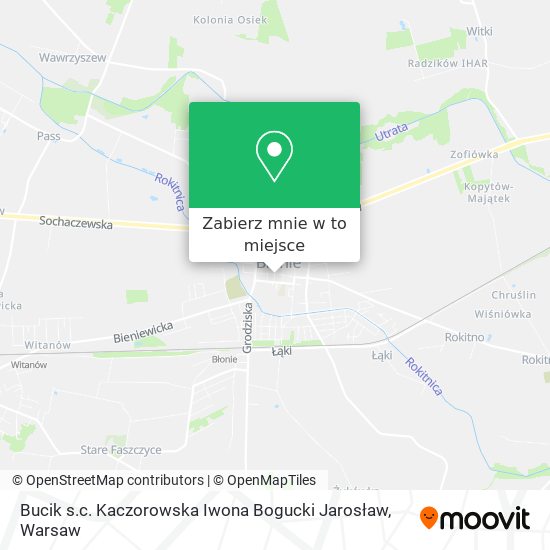 Mapa Bucik s.c. Kaczorowska Iwona Bogucki Jarosław