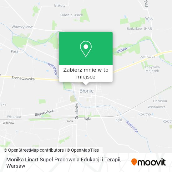 Mapa Monika Linart Supeł Pracownia Edukacji i Terapii