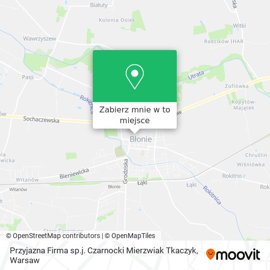 Mapa Przyjazna Firma sp.j. Czarnocki Mierzwiak Tkaczyk