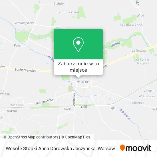 Mapa Wesołe Stopki Anna Darowska Jaczyńska