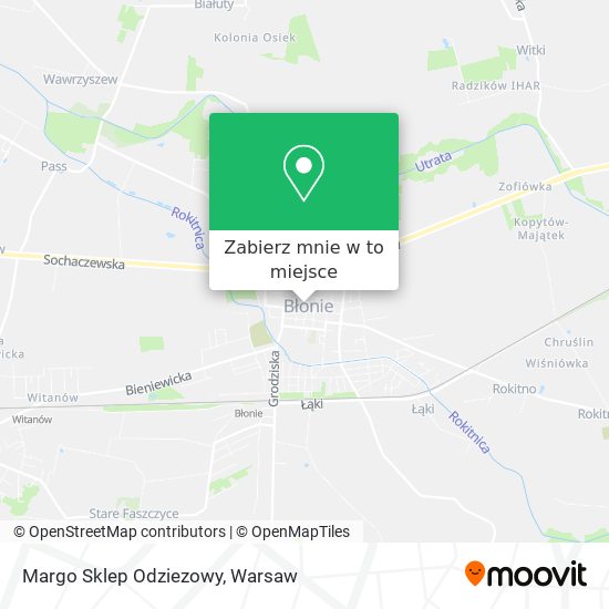 Mapa Margo Sklep Odziezowy