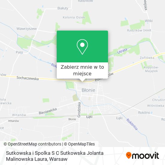 Mapa Sutkowska i Spolka S C Sutkowska Jolanta Malinowska Laura