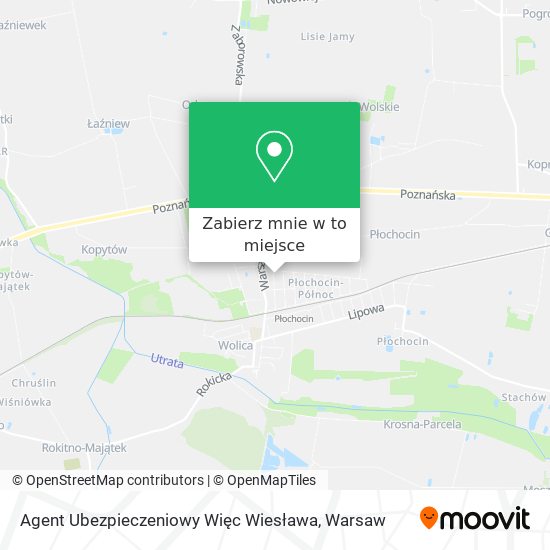 Mapa Agent Ubezpieczeniowy Więc Wiesława