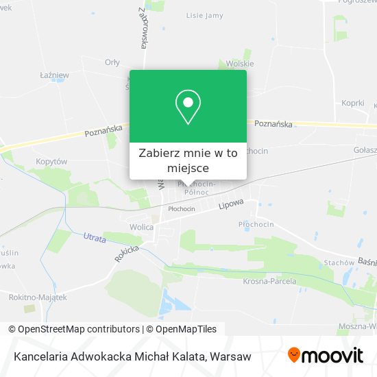 Mapa Kancelaria Adwokacka Michał Kalata