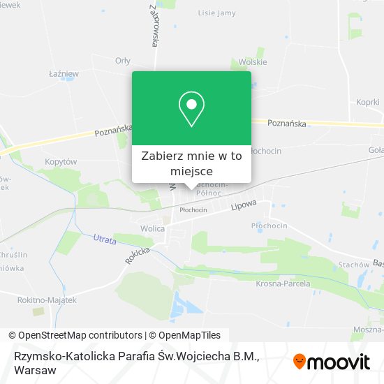 Mapa Rzymsko-Katolicka Parafia Św.Wojciecha B.M.