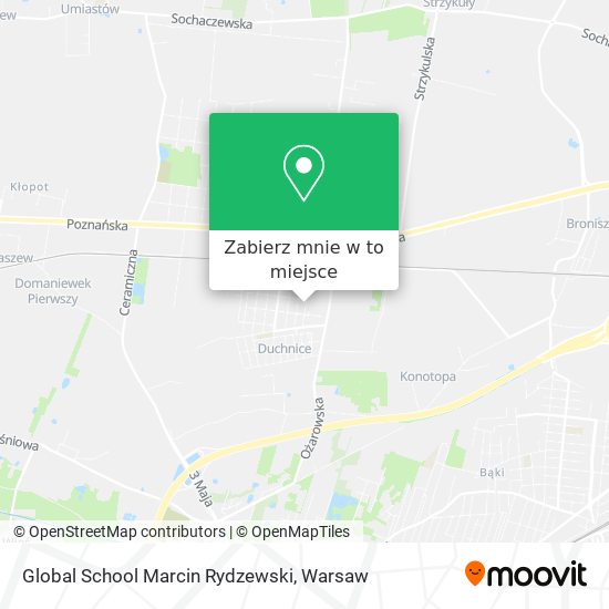 Mapa Global School Marcin Rydzewski