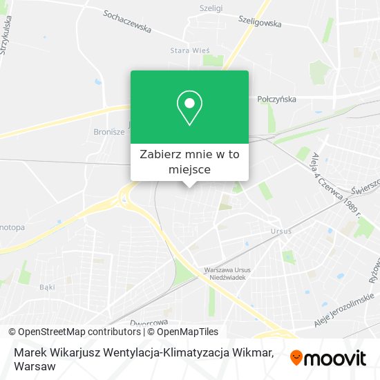 Mapa Marek Wikarjusz Wentylacja-Klimatyzacja Wikmar