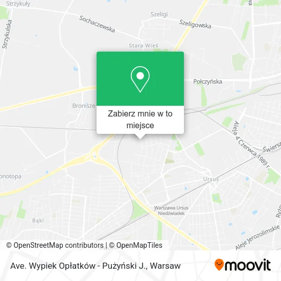 Mapa Ave. Wypiek Opłatków - Pużyński J.