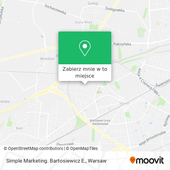 Mapa Simple Marketing. Bartosiewicz E.