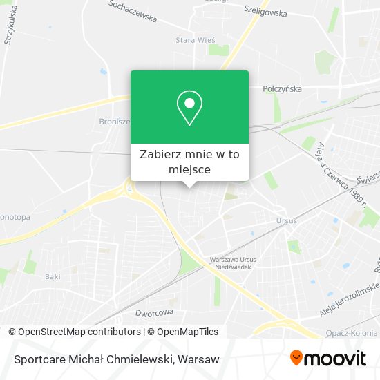 Mapa Sportcare Michał Chmielewski