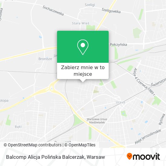 Mapa Balcomp Alicja Polińska Balcerzak