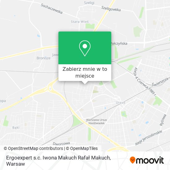 Mapa Ergoexpert s.c. Iwona Makuch Rafał Makuch