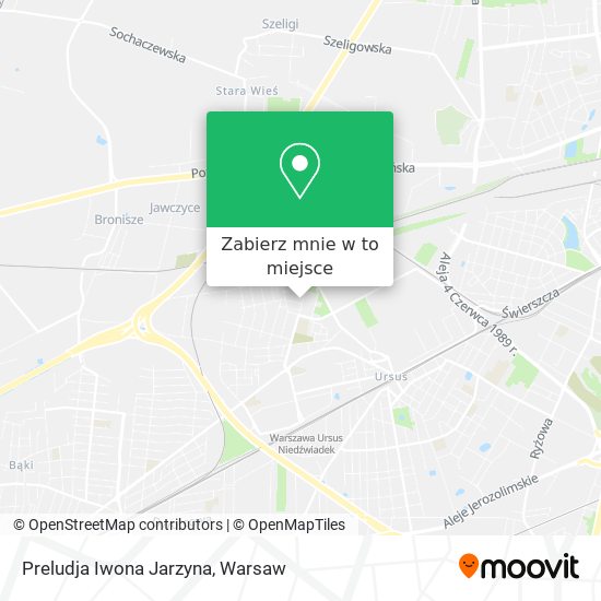 Mapa Preludja Iwona Jarzyna