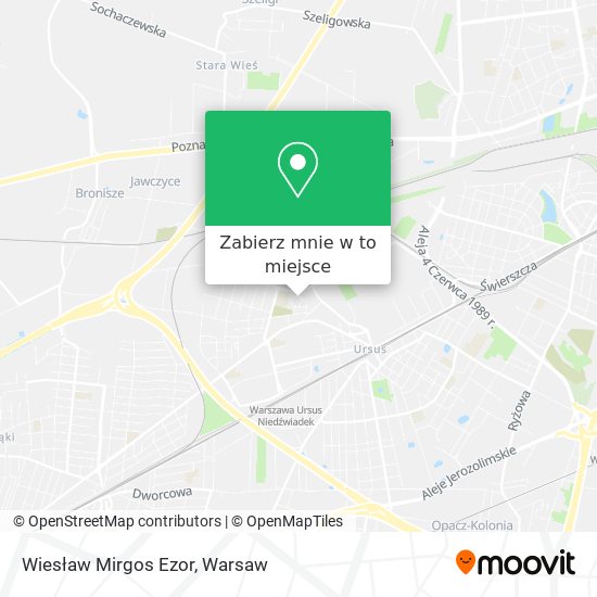 Mapa Wiesław Mirgos Ezor