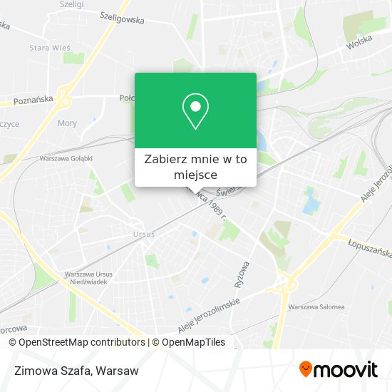 Mapa Zimowa Szafa