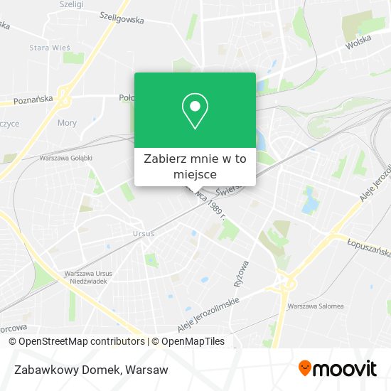 Mapa Zabawkowy Domek