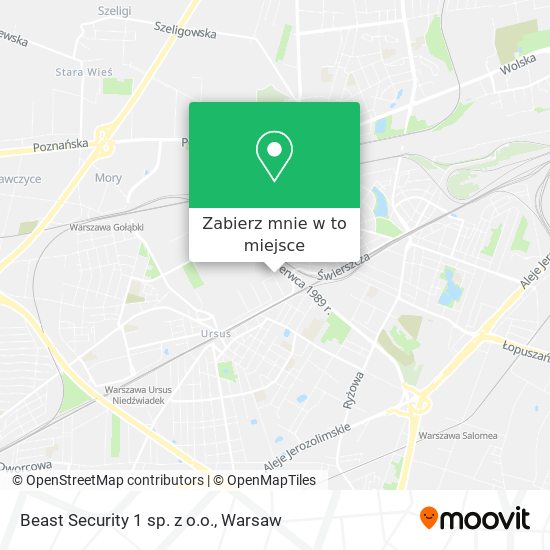 Mapa Beast Security 1 sp. z o.o.