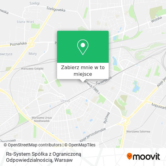 Mapa Rs-System Spółka z Ograniczoną Odpowiedzialnością