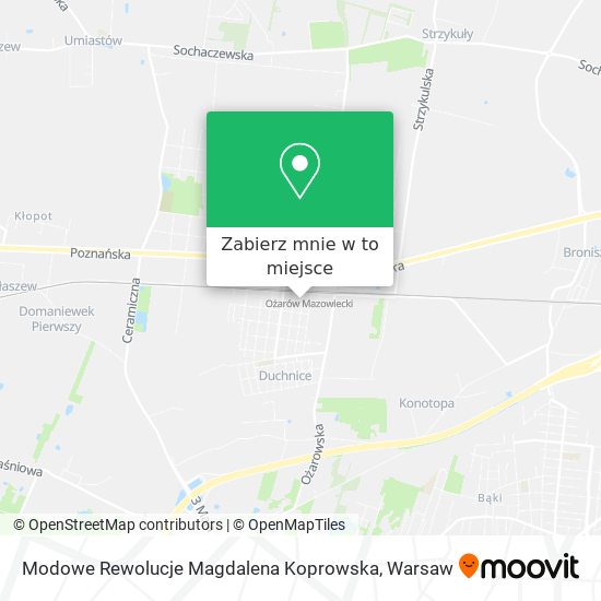 Mapa Modowe Rewolucje Magdalena Koprowska