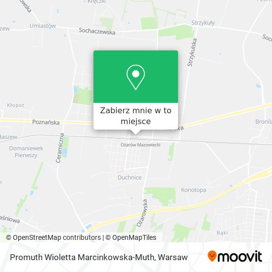 Mapa Promuth Wioletta Marcinkowska-Muth