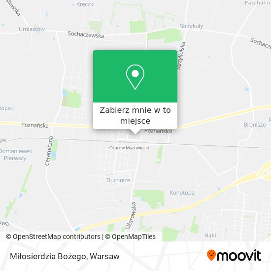 Mapa Miłosierdzia Bożego