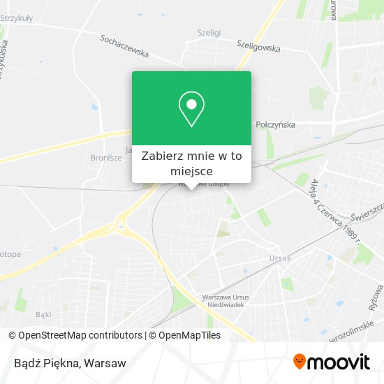 Mapa Bądź Piękna