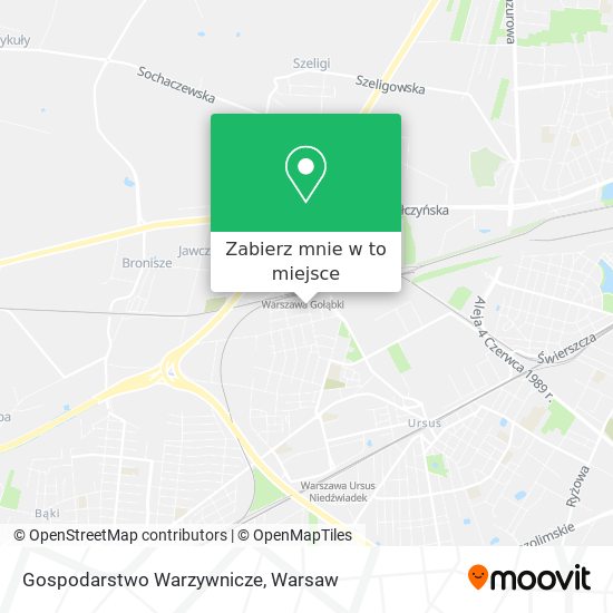 Mapa Gospodarstwo Warzywnicze