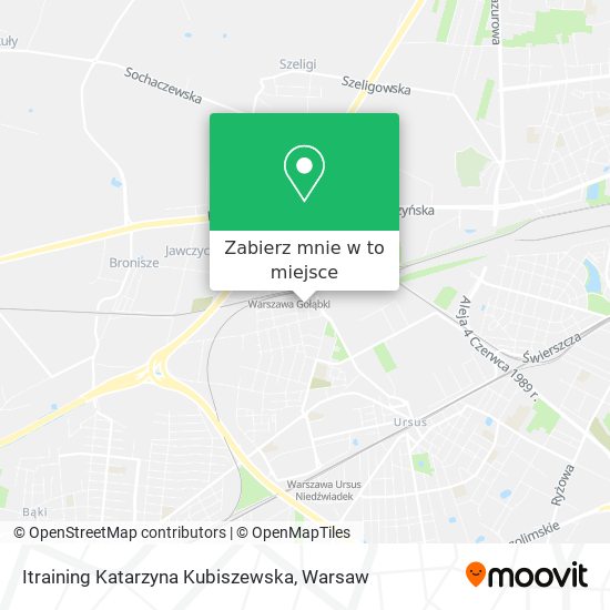 Mapa Itraining Katarzyna Kubiszewska