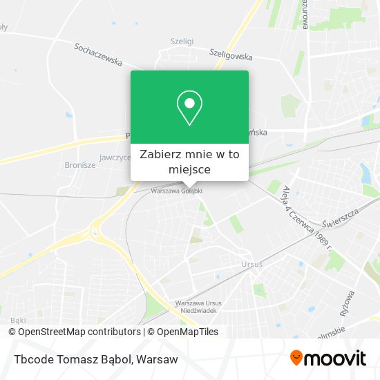 Mapa Tbcode Tomasz Bąbol