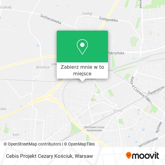 Mapa Cebis Projekt Cezary Kościuk